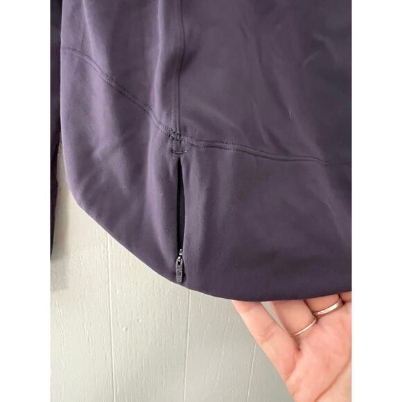 Lululemon Fast As Light 1/2 Zip Boysenberry Size 4 - Picture 6 of 7